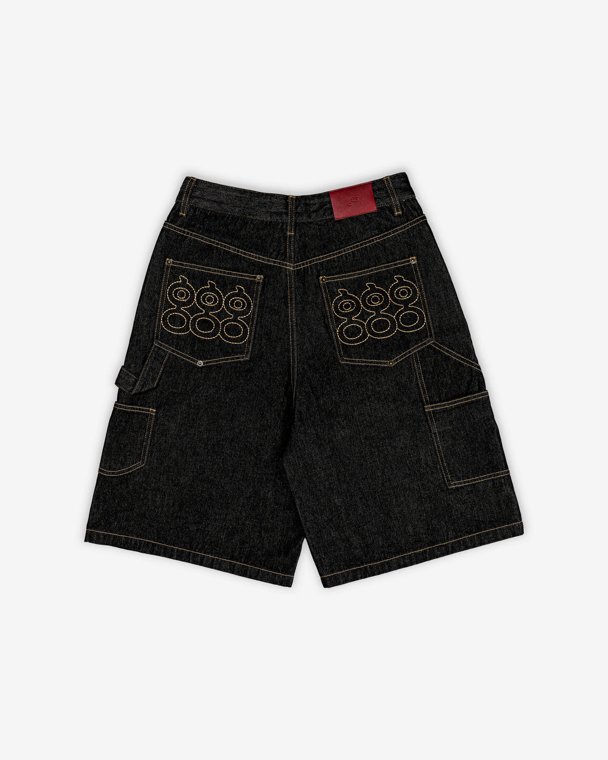 RAW DOUBLE-KNEE SHORTS