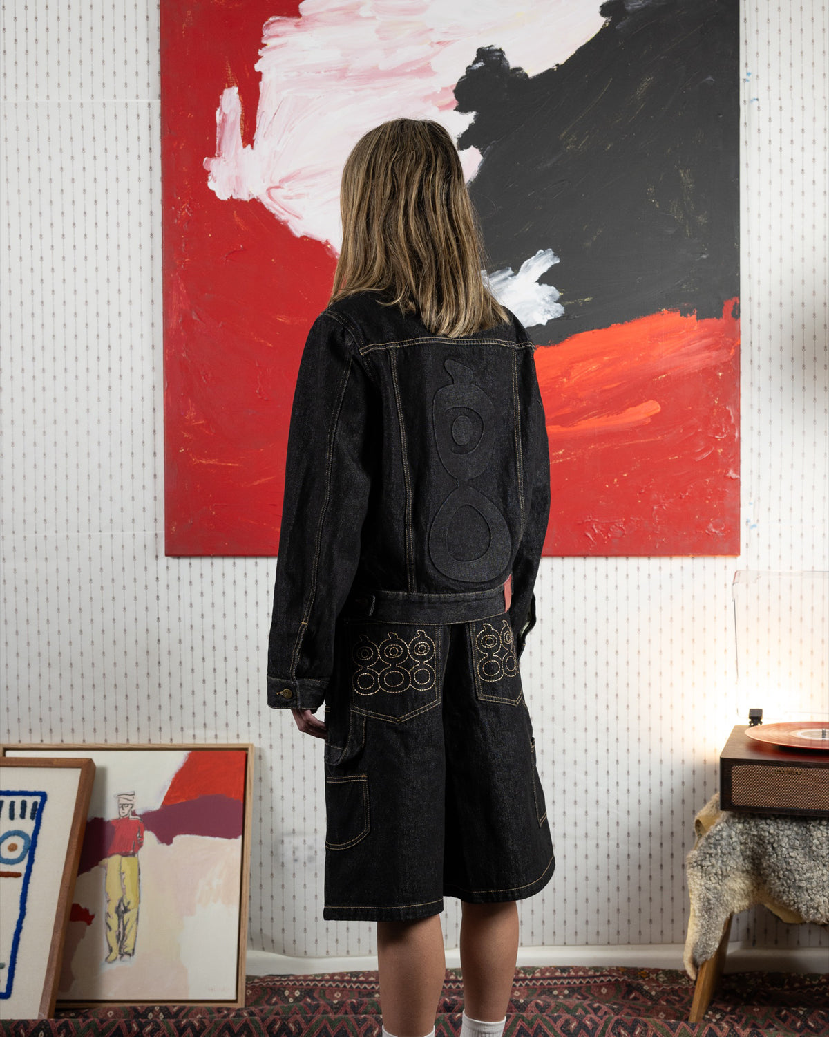 RAW DOUBLE-KNEE SHORTS