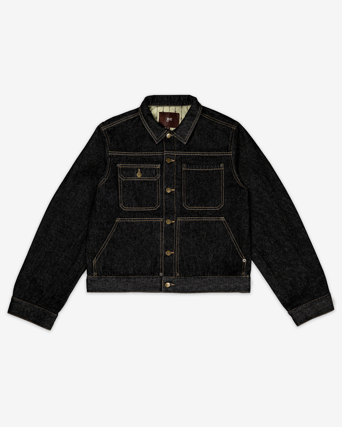 RAW EMBOSSED WORKWEAR JACKET