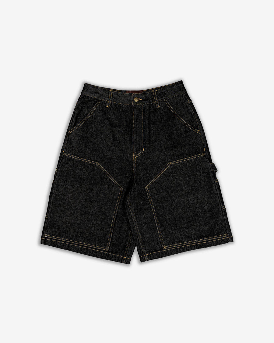RAW DOUBLE-KNEE SHORTS