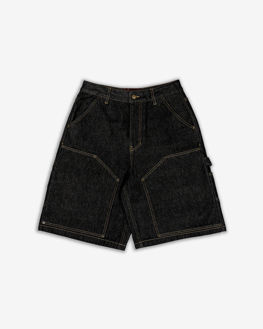 RAW DOUBLE-KNEE SHORTS