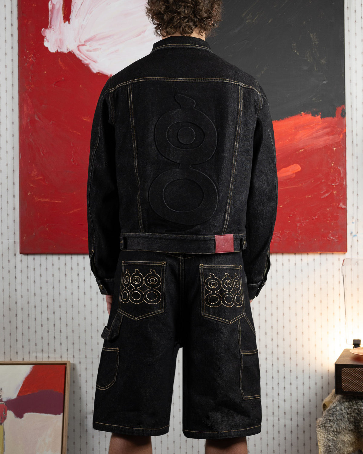 RAW DOUBLE-KNEE SHORTS